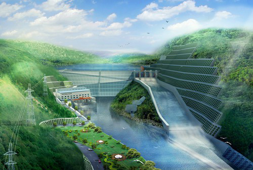 普定老挝南塔河1号水电站项目